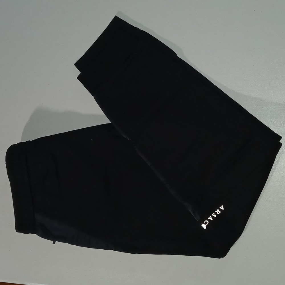 ARSAC Black Jogger Pants For Men, 2XL,(runs Small)